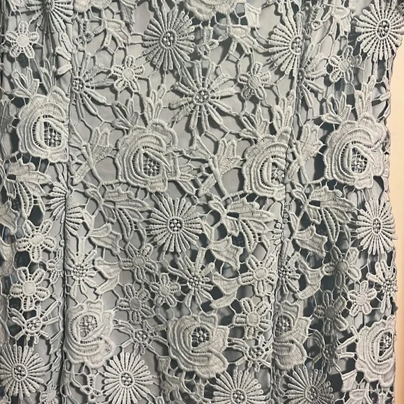 Lulus light blue lacy dress, size medium.  Assuming NWT.  See description. - Picture 2 of 8